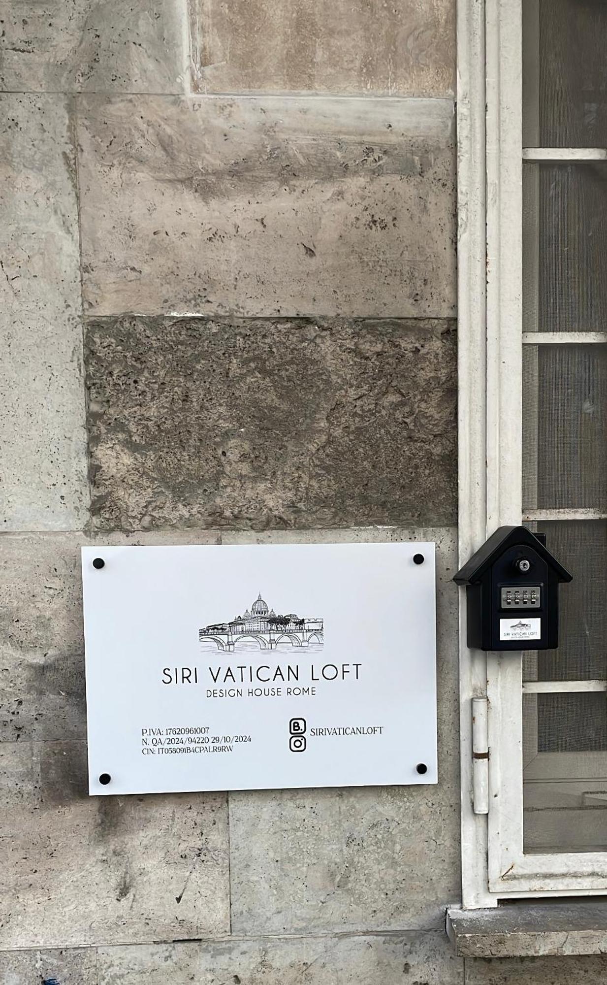 Siri Vatican Loft - Design House Roma Esterno foto